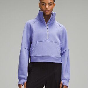 Lululemon | Scuba Oversized Funnel Neck Half Zip Sweatshirt in Dark Lavender